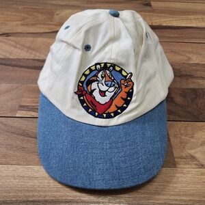 Vintage 1990s Kellogg's Tony The Tiger Baseball Cap One Size Fits All